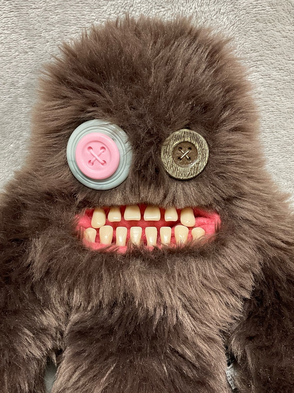 Fuggler Spin Master Brown Furry Sasquoosh Retired HTF